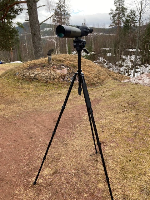 Celestron Ultima Straigth 80mm + Sirui R-2004+VH10
